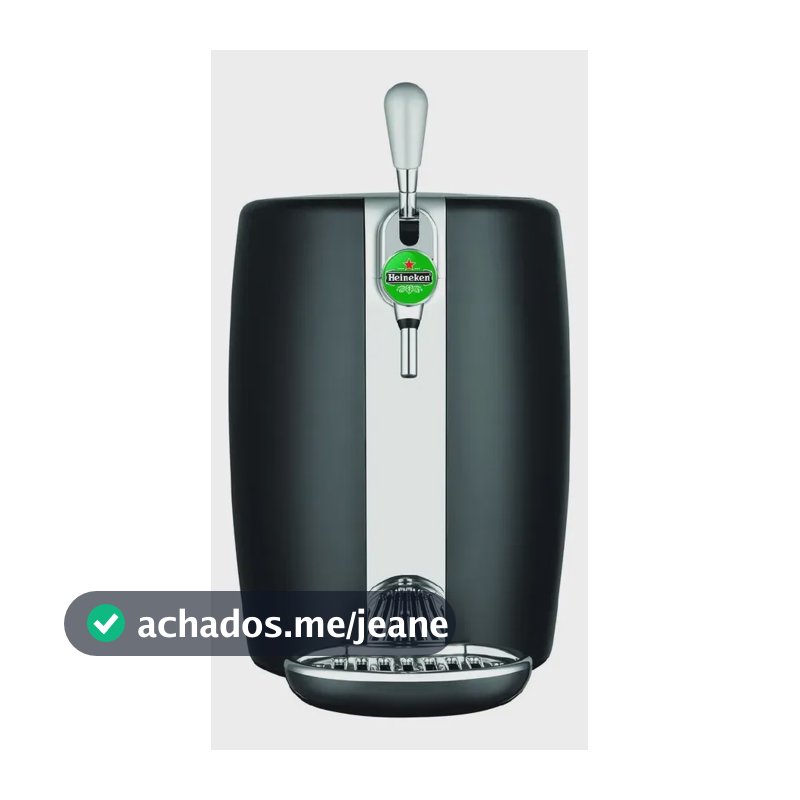 Krups Heineken Chopeira De Cerveja Preto De Com 5l
