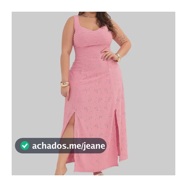 Vestido Longo Plus Size Malha Laise De Alça Confortavel