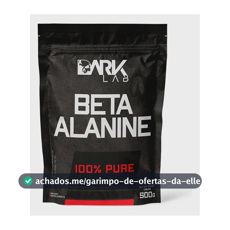 Suplemento em pó Dark Lab Premium Beta Alanina Sem sabor x 500g