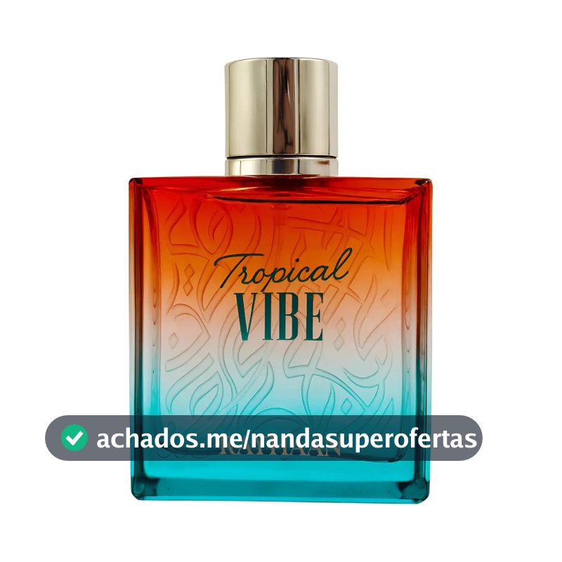 Perfume Vibe Tropical Rayhaan Eau de Parfum Unissex 100 mL
