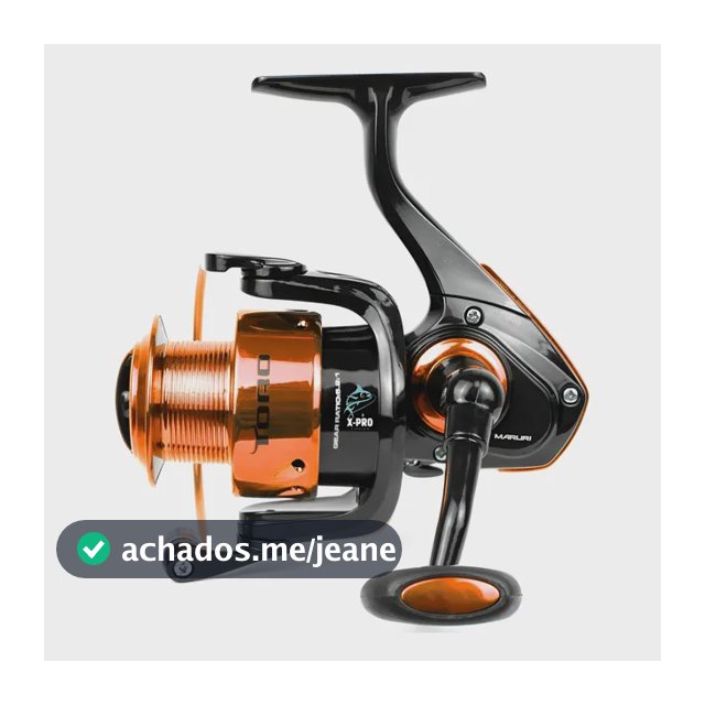 Molinete Pesca Pesada Maruri Toro 6000 6 Rolamentos Laranja Laranja Direito/esquerdo