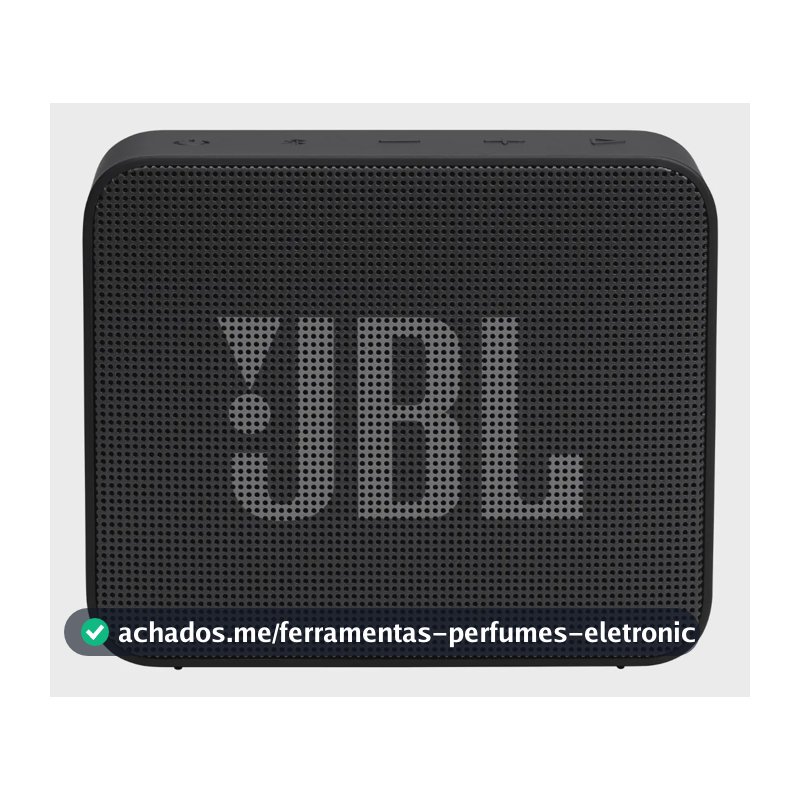 Caixa De Som Bluetooth Portátil Go Essencial 2 Jbl - Preta Preto