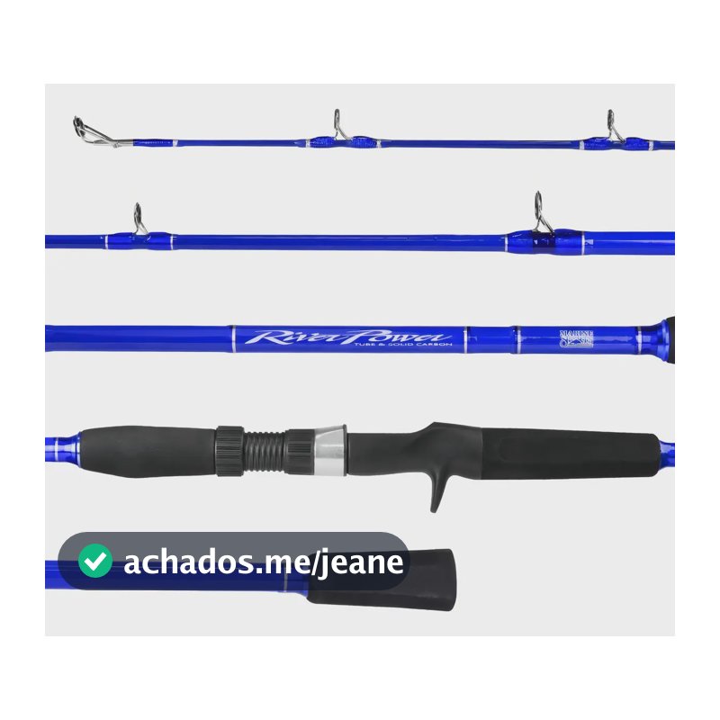 Vara Para Carretilha Marine Sports RP-C722MH 2,20m 40LB Fuji