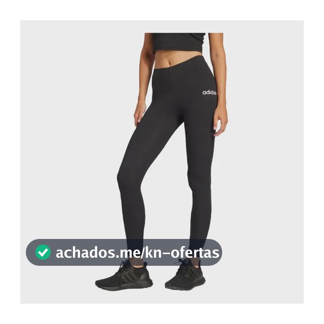 Legging Algodão Essentials Linear adidas