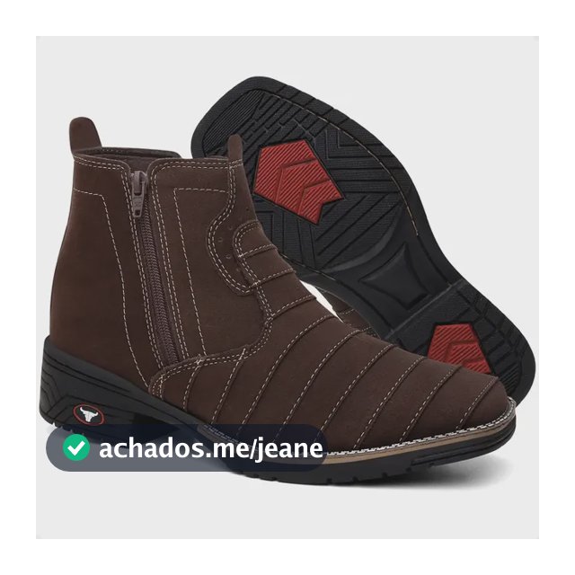 Bota Masculina Country Botina Chelsea Cavalgada Trabalho Top