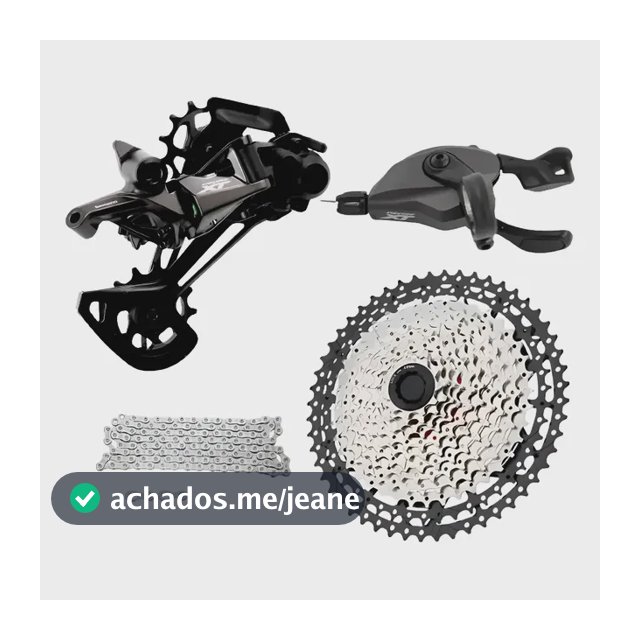 Kit Shimano Deore Xt 12v M8100 Mais Cassete Hg Absolute 50t