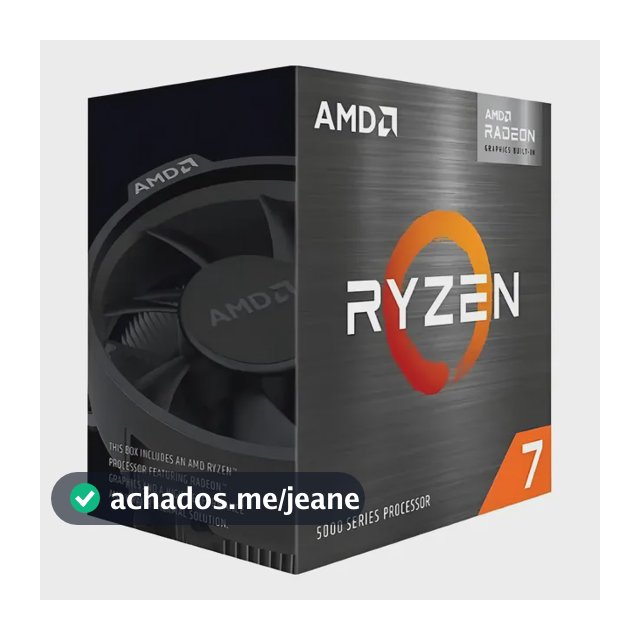 Processador Amd Ryzen 7 5700g 8 Núcleos 16t Am4 100000263box