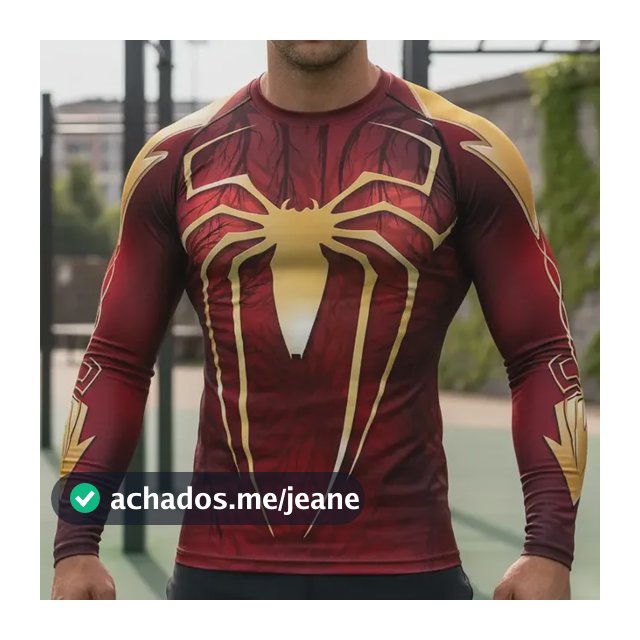 Rash Guard Aranha Dourada