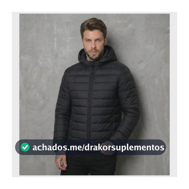 Jaqueta Puffer De Frio  Blusa Impermeável Inverno Intenso
