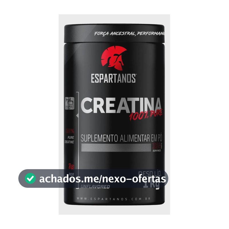 Creatina Espartanos em pó Sem sabor x 1kg