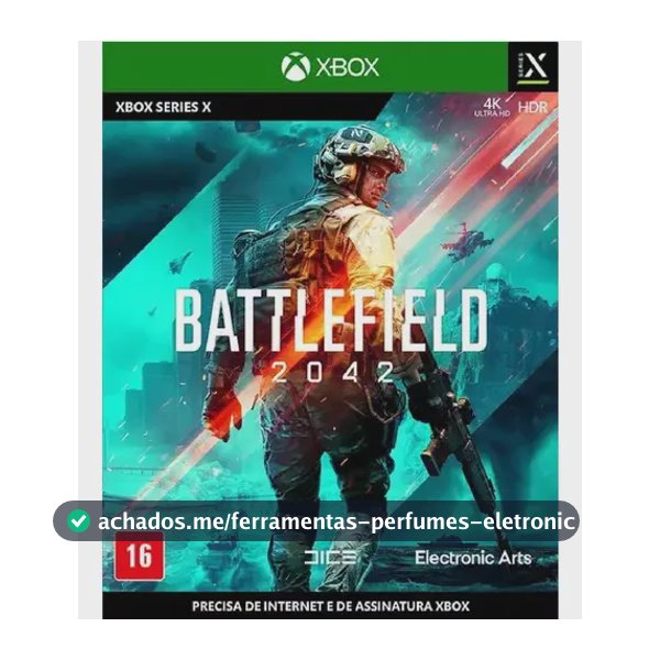 Jogo Battlefield 2042 Xbox X Vídeo Game Militar Midia Física