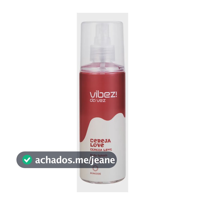 Body Splash Cereja Love Vibez Da Vez Hinode 200ml