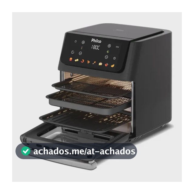 Fritadeira Air Fryer Philco 16 Litros Paf16c Preto