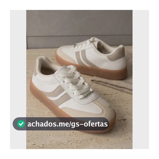 Tenis Feminino Casual Vizzano Flataform Conforto Leve Branco