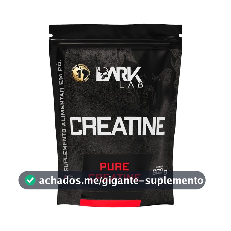 Creatina Dark Lab Premium Pure em pó Sem sabor x 500g