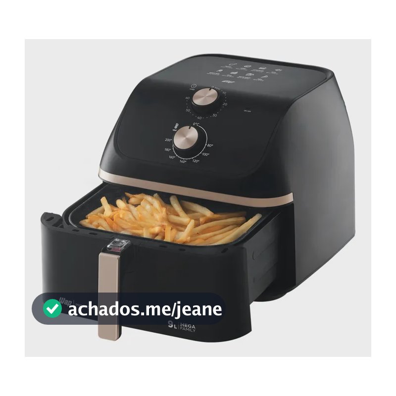 Fritadeira Elétrica Wap Air Fryer Mega 9l