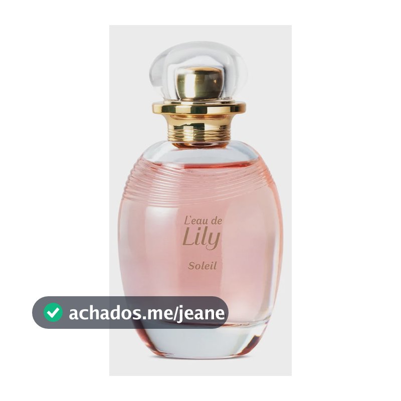 O Boticário L`eau De Lily Soleil Desodorante Colônia 75ml