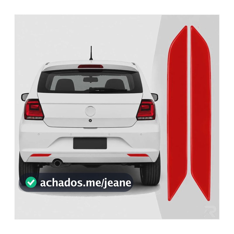 Adesivo Refletivo Resinado Olho Gato Para-choque Gol G7 E G8