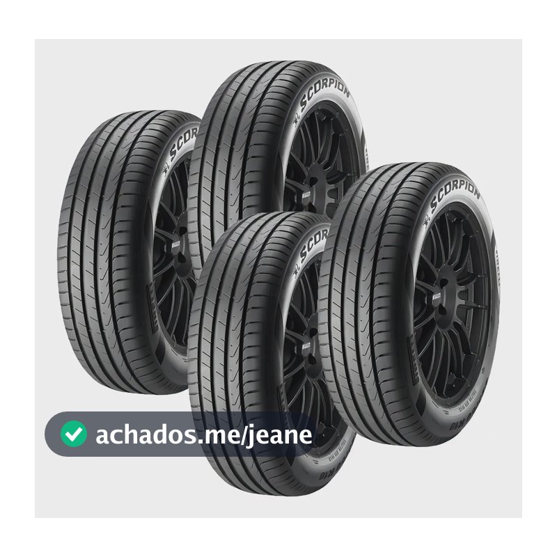 Kit 4 Pneus Pirelli Aro 17 Scorpion Seal Inside 215/55 R17