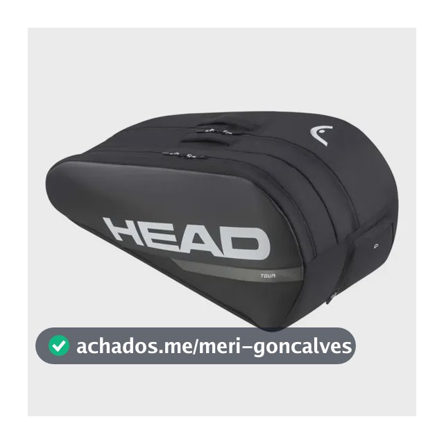 Raqueteira Head Tour L Thermobag X9 Cor Preta