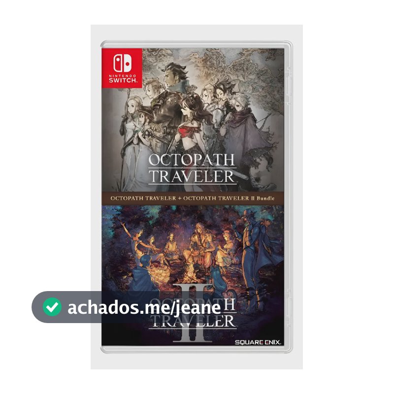 Jogo Octopath Traveler + Octopath Traveler Ii Bundle Switch