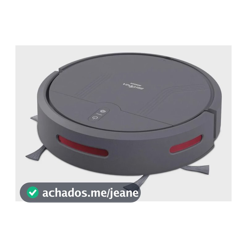 Aspirador Robô De Pó Bivolt Hepa 35w Bas22a Britânia