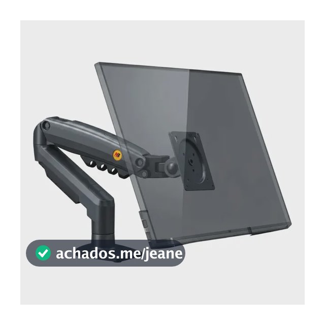 Suporte De Mesa Para Tv/monitor De 17 Até 30 Preto Nb F80