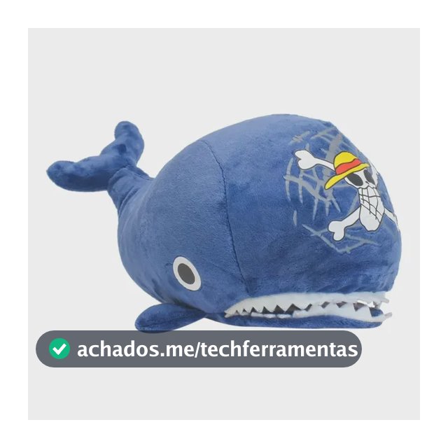 Pelúcia Laboon One Piece Baleia Anime 25cm Laboon