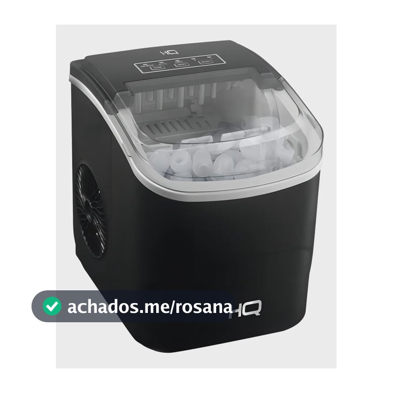 Máquina de Gelo HQ 12kg Turbo Ice Premium 60Hz