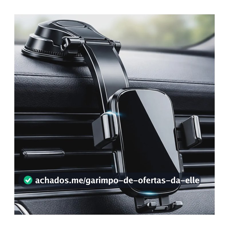 Suporte De Celular Veicular Automotivo Pra Carro Mesa Porta Painel Parede Caminhão Vw Up Jetta Volkswagen Ônix Corolla Gol Universal Ayann