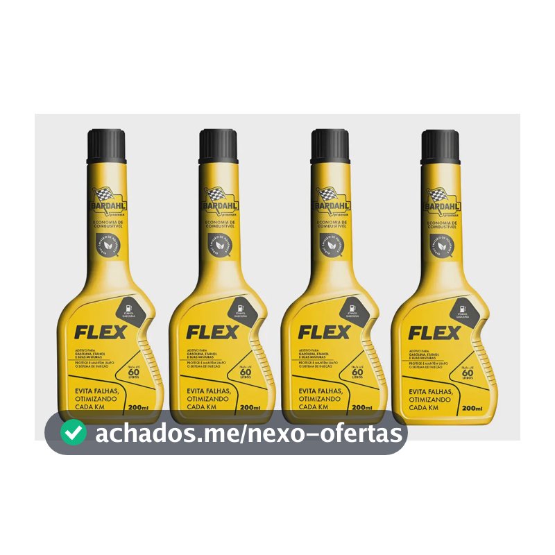 4 Aditivos Combustível Promax Flex 200ml Para Carros e Caminhonetes