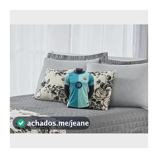U Kiu 2 Capu Almofadu Piqueu Floral 45x45 Zípeu Invisível-pr