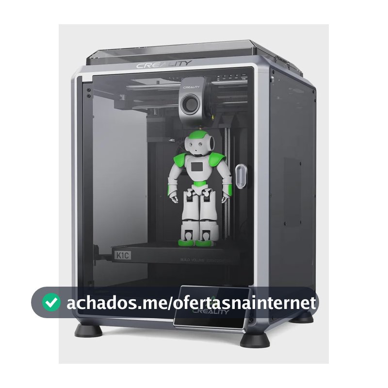 Impressora 3d Creality K1c De Alta Velocidade (600 Mm/s) 127/220v Preto