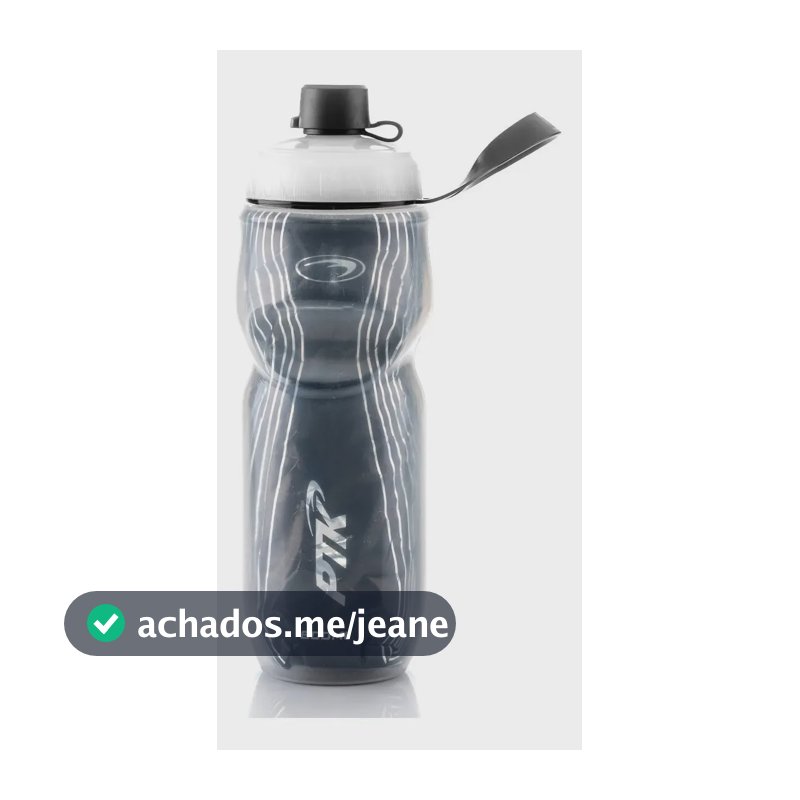 Garrafa Agua Caramanhola Squeeze Ciclismo Esporte Nylon