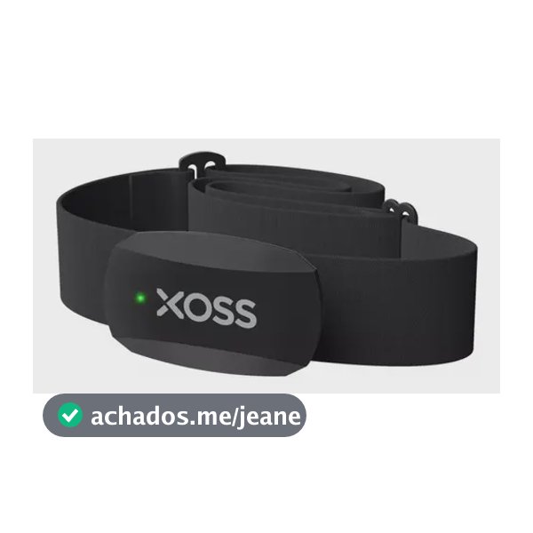 Monitor De Frequência Cardíaca Peito Xoss Bluetooth Ant+ Cor Preto