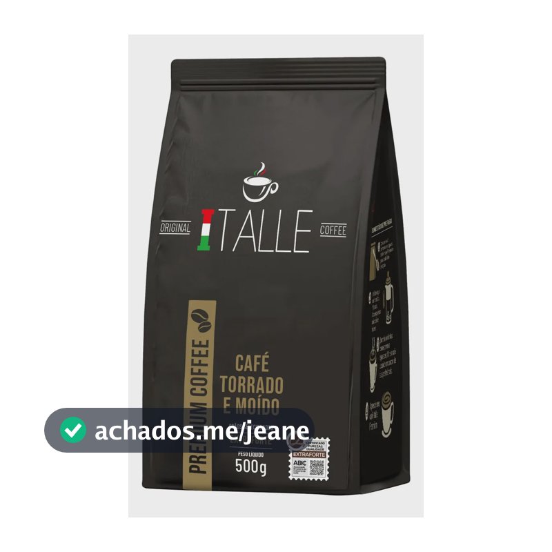 Café Torrado E Moído Extraforte Café Italle 500g Pó