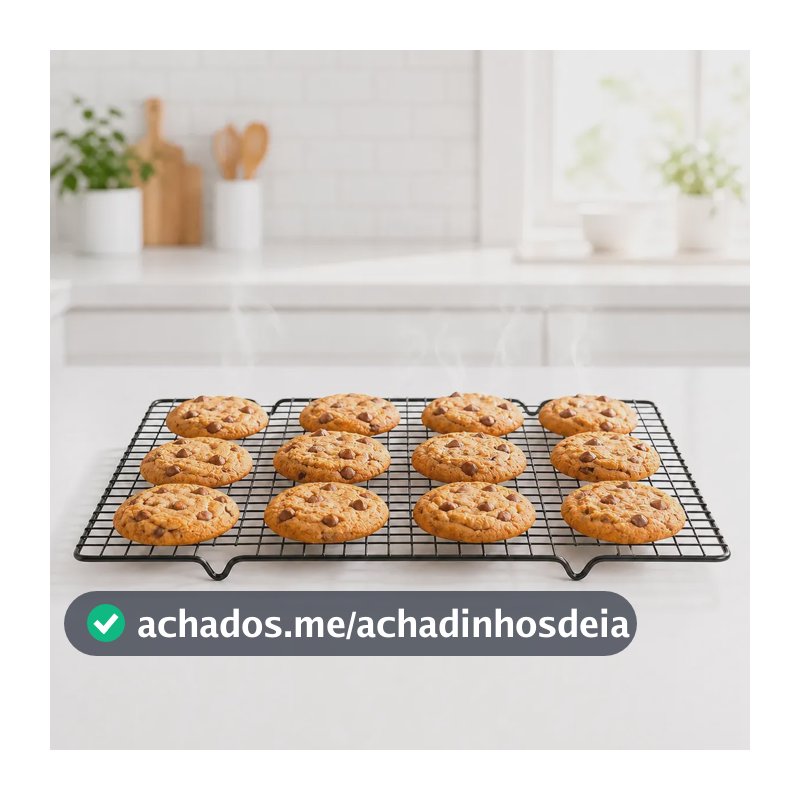 Grade De Resfriar Alimentos Bolo Doce Biscoito Antiaderente
