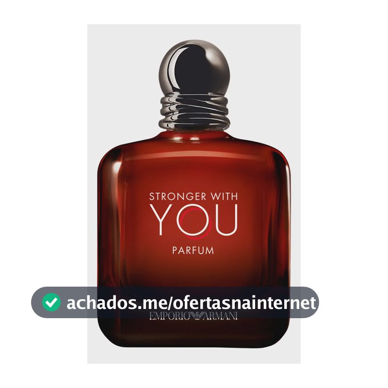 Armani Beauty Perfume Masculino Stronger With You Parfum 100ml