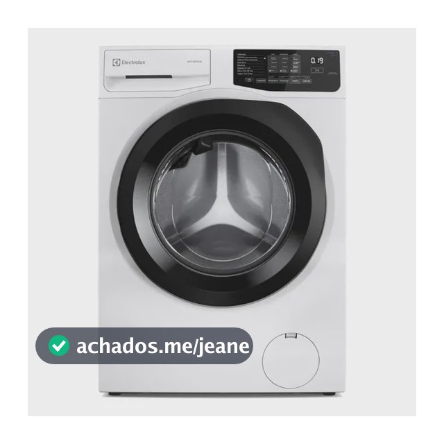 Máquina De Lavar Frontal Electrolux 12kg Branca (lfb12 Branco