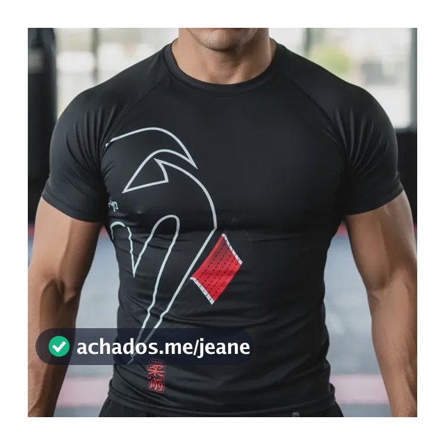 Rashguard Manga Curta Venum Black Belt Dark