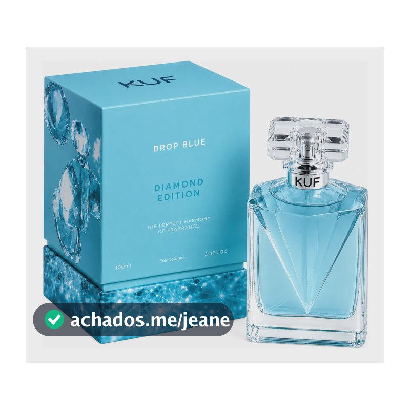 Perfume Feminino Kuf Drop Blue Diamond 100ml Importado