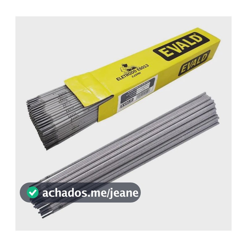 Eletrodo Para Solda E6013 3,25mm 5kg Ferro Aço Metal Evald
