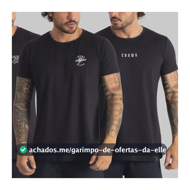 Kit 3 Camisetas Dry Fit Alta Perfomance Treino Corrida