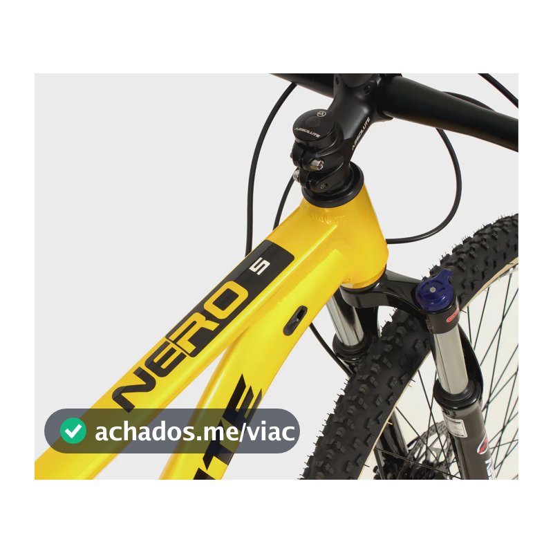 Bicicleta mountain bike Absolute MTB Nero 5C color Amarelo brilho