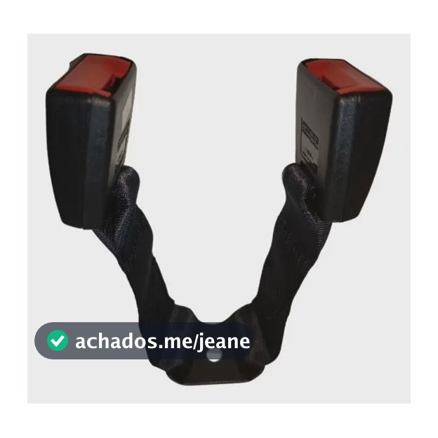 Fecho Duplo Cinto Segurança Traseiro Universal 22mm/2,2cm