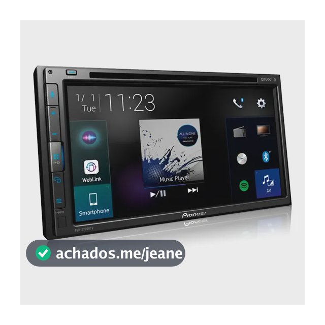 !rx1 Central Multimídia Pioneer Com Dvd Player 6.8
