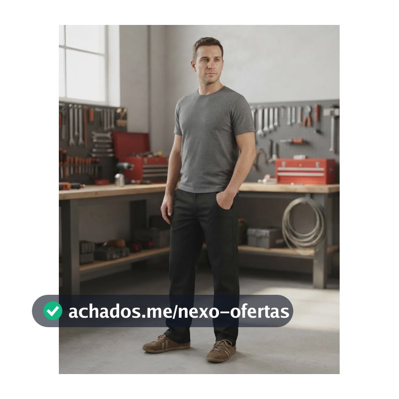 Calça De Brim Pesado Uniforme Profissionalenvio Imediato