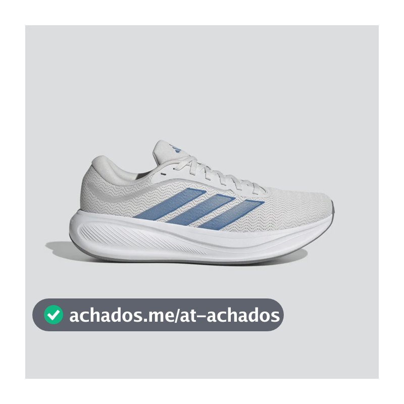 Tênis Masculino E Feminino Response Runner 2 adidas Branco Liso 42 Br