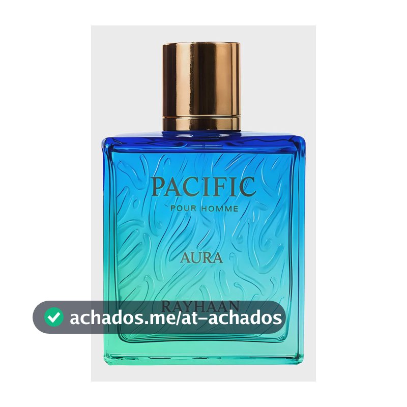 Perfume Rayhaan Pacific Aura Eau De Parfum 100ml Para Homens