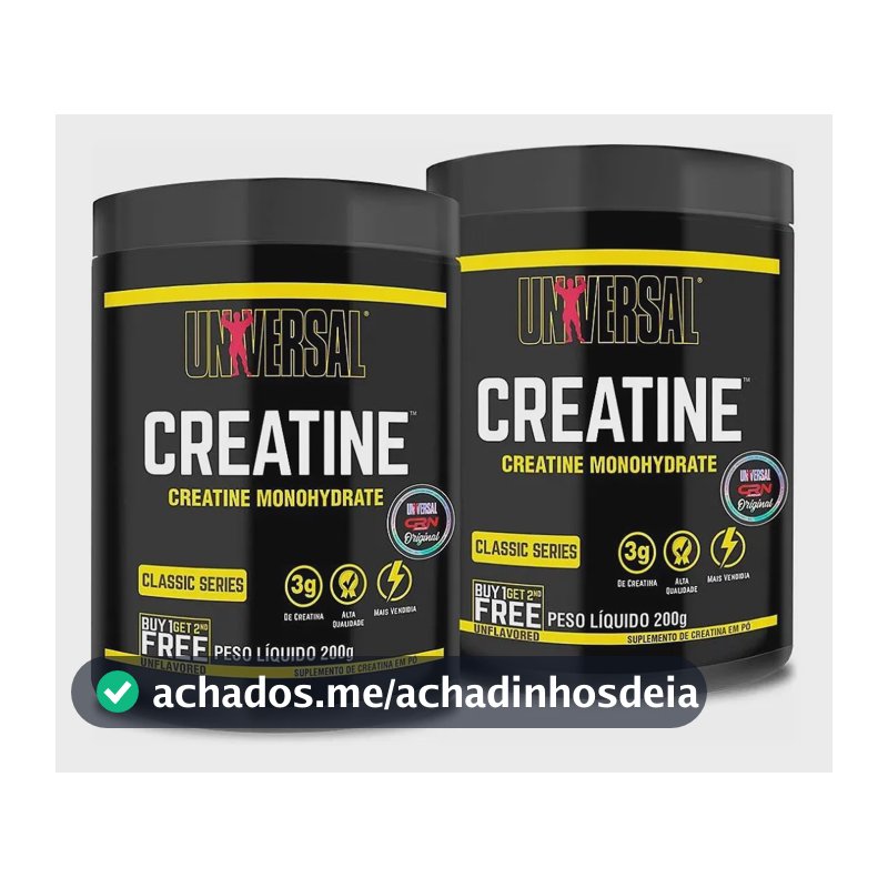Suplemento Em Pó Universal Combo Creatina 400g (200g+200g) Universal Nutrition